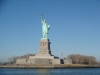 The Statue of Liberty from the bay