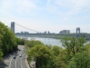 VIew of the George Washington Bridge from Fort Tryon Park